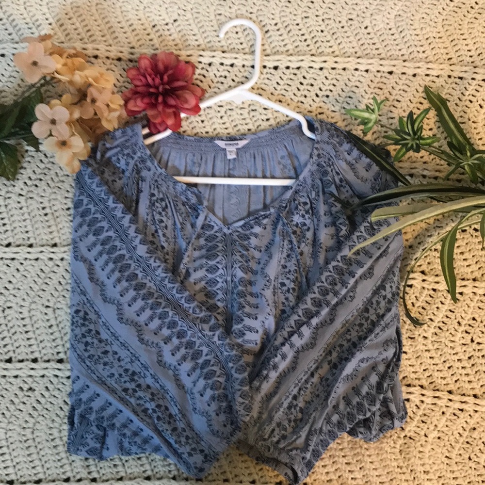 Sonoma Large blue blouse